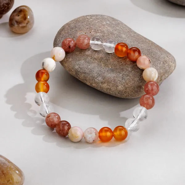Bracelet_Number_6/Power_of_Venus-AAA_Grade-Certified_&_Energised_Natural_Beads-For_Men_&_Women-_For_Love,_Compassion,_harmony,_Beauty,_Money_and_a_Luxurious_Life