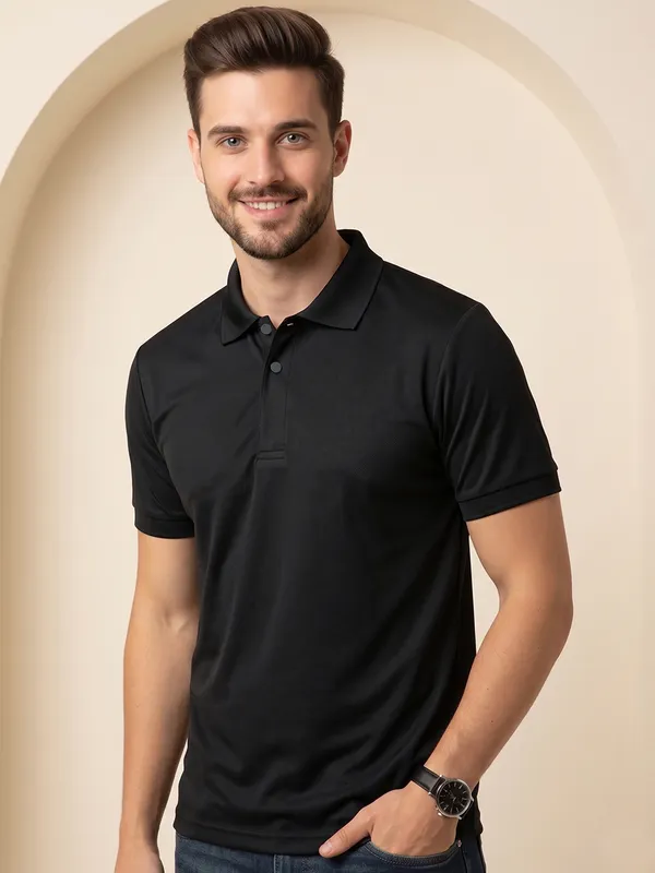 ELVINO_Men's_Premium_Polo_T-Shirt_|_Closer_Stitch_Button_Design_|_Soft_Suppn_Matti_Fabric_|_Regular_Fit_Casual_Wear