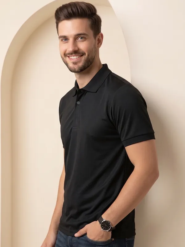 ELVINO_Men's_Premium_Polo_T-Shirt_|_Closer_Stitch_Button_Design_|_Soft_Suppn_Matti_Fabric_|_Regular_Fit_Casual_Wear