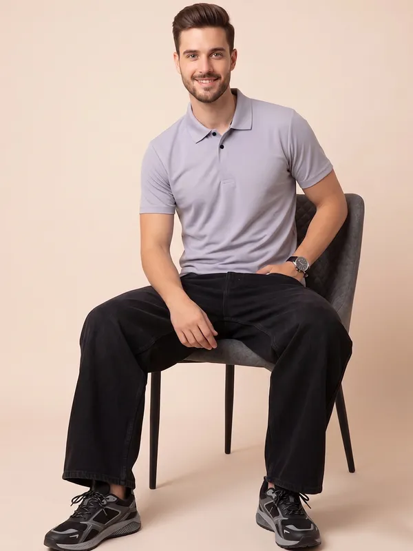 ELVINO_Men's_Premium_Polo_T-Shirt_|_Closer_Stitch_Button_Design_|_Soft_Suppn_Matti_Fabric_|_Regular_Fit_Casual_Wear