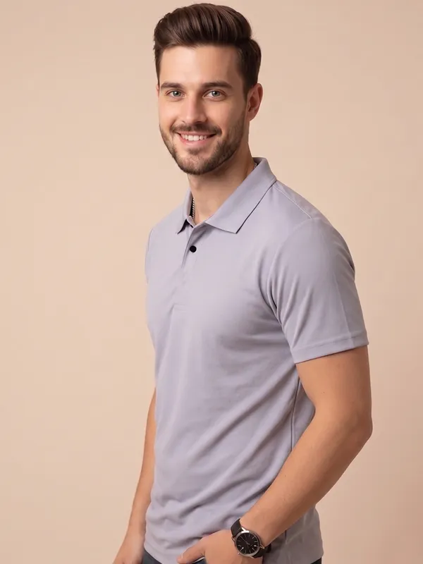 ELVINO_Men's_Premium_Polo_T-Shirt_|_Closer_Stitch_Button_Design_|_Soft_Suppn_Matti_Fabric_|_Regular_Fit_Casual_Wear