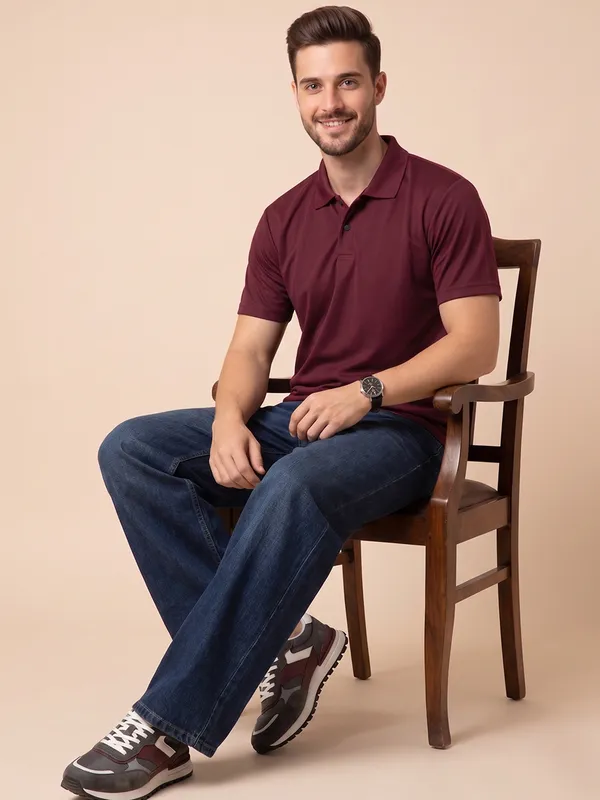 ELVINO_Men's_Premium_Polo_T-Shirt_|_Closer_Stitch_Button_Design_|_Soft_Suppn_Matti_Fabric_|_Regular_Fit_Casual_Wear