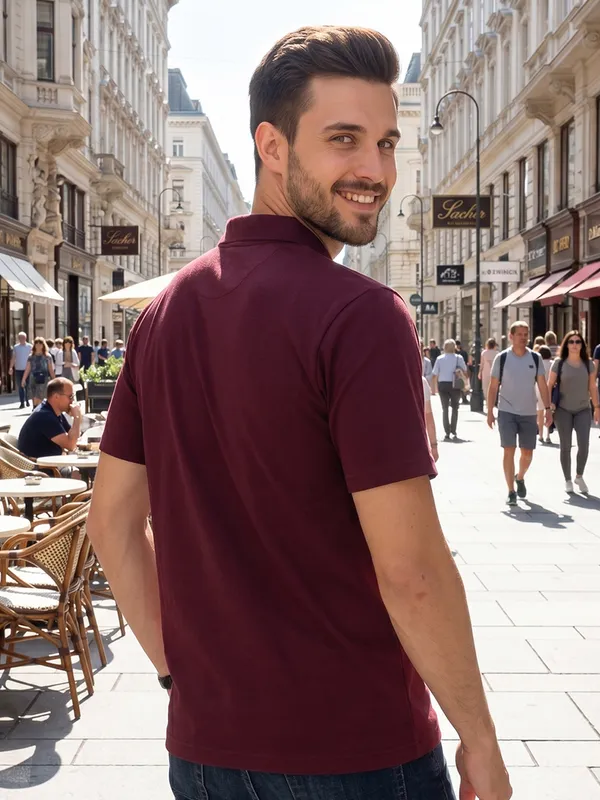 ELVINO_Men's_Premium_Polo_T-Shirt_|_Closer_Stitch_Button_Design_|_Soft_Suppn_Matti_Fabric_|_Regular_Fit_Casual_Wear
