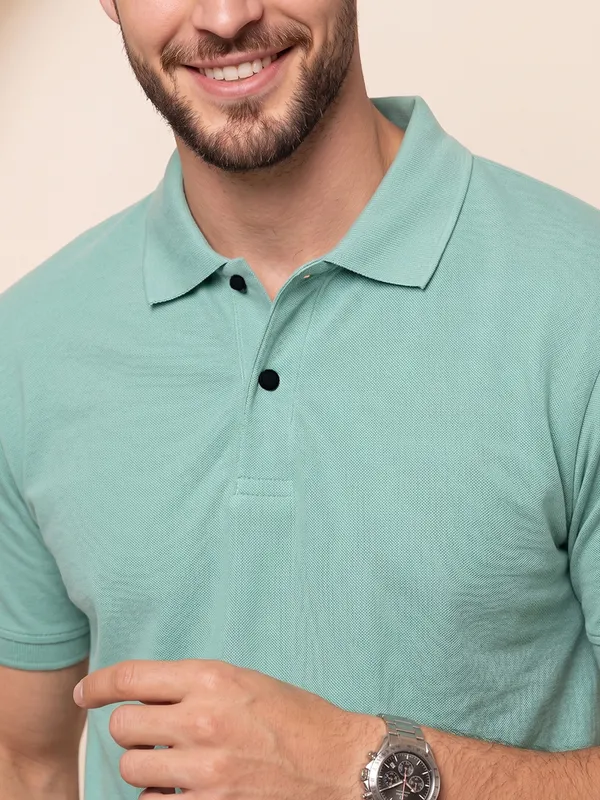 ELVINO_Men's_Premium_Polo_T-Shirt_|_Closer_Stitch_Button_Design_|_Soft_Suppn_Matti_Fabric_|_Regular_Fit_Casual_Wear