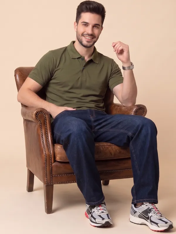 ELVINO_Men's_Premium_Polo_T-Shirt_|_Closer_Stitch_Button_Design_|_Soft_Suppn_Matti_Fabric_|_Regular_Fit_Casual_Wear