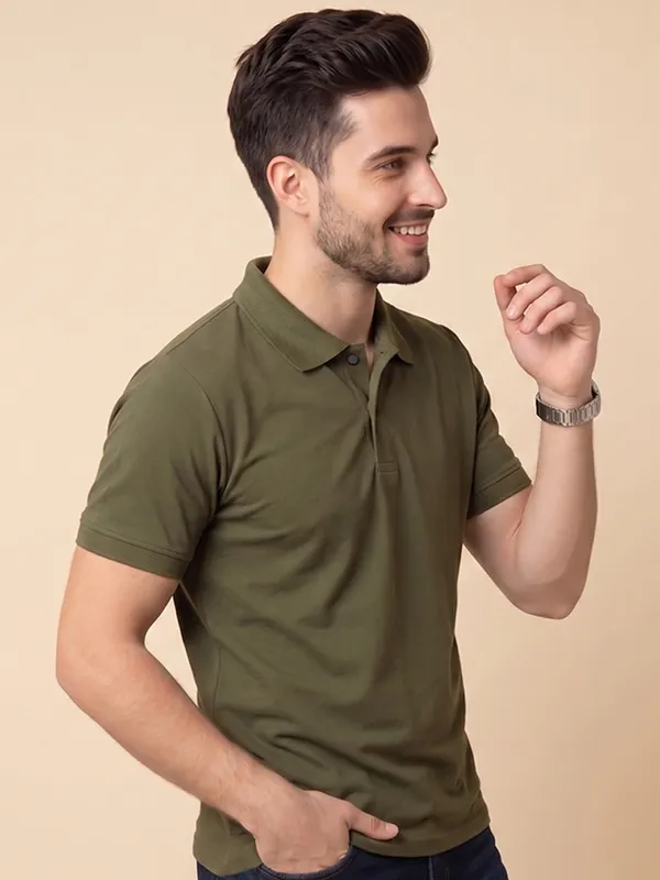 ELVINO_Men's_Premium_Polo_T-Shirt_|_Closer_Stitch_Button_Design_|_Soft_Suppn_Matti_Fabric_|_Regular_Fit_Casual_Wear