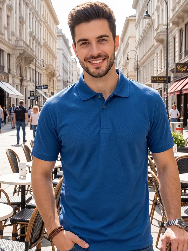 ELVINO_Men's_Premium_Polo_T-Shirt_|_Closer_Stitch_Button_Design_|_Soft_Suppn_Matti_Fabric_|_Regular_Fit_Casual_Wear