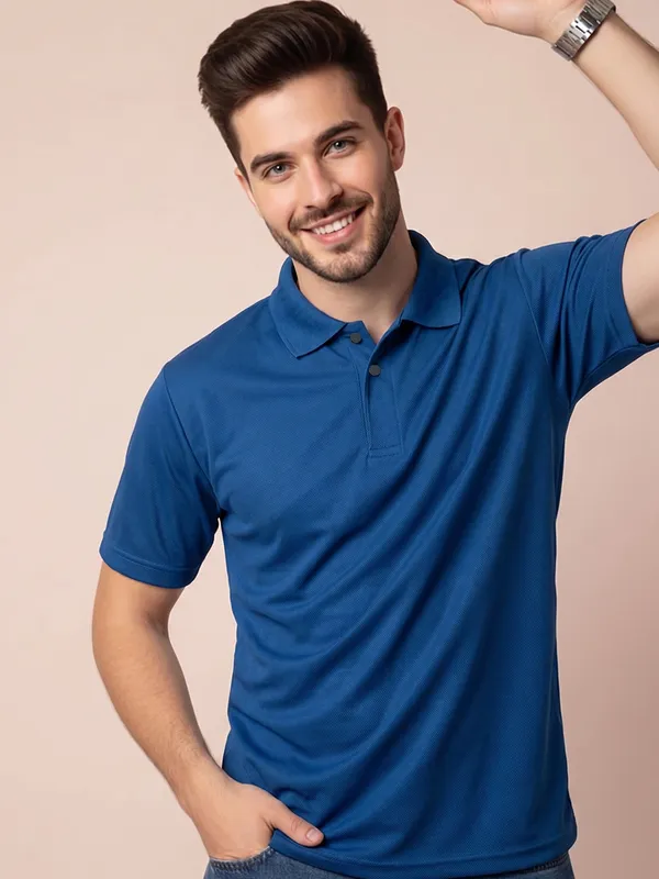ELVINO_Men's_Premium_Polo_T-Shirt_|_Closer_Stitch_Button_Design_|_Soft_Suppn_Matti_Fabric_|_Regular_Fit_Casual_Wear