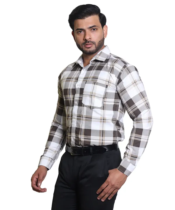 Mens_Check_Shirt__Casual_&_Formal_Wear_|_Full_Sleeve_Button-Down_Shirt
