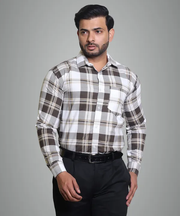 Mens_Check_Shirt__Casual_&_Formal_Wear_|_Full_Sleeve_Button-Down_Shirt