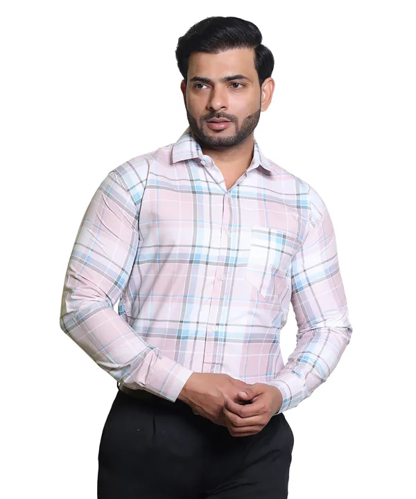 Mens_Check_Shirt__Casual_&_Formal_Wear_|_Full_Sleeve_Button-Down_Shirt
