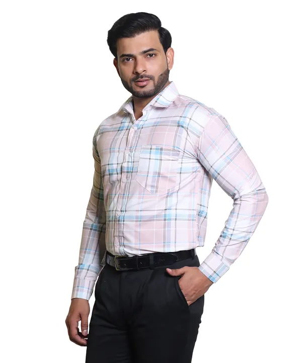 Mens_Check_Shirt__Casual_&_Formal_Wear_|_Full_Sleeve_Button-Down_Shirt