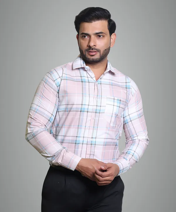 Mens_Check_Shirt__Casual_&_Formal_Wear_|_Full_Sleeve_Button-Down_Shirt
