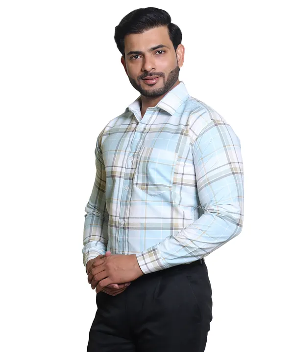 Mens_Check_Shirt__Casual_&_Formal_Wear_|_Full_Sleeve_Button-Down_Shirt