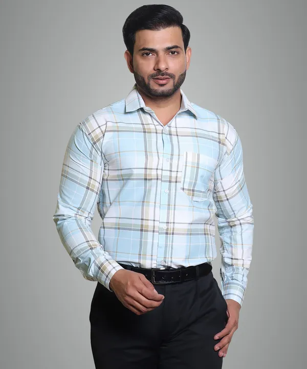 Mens_Check_Shirt__Casual_&_Formal_Wear_|_Full_Sleeve_Button-Down_Shirt