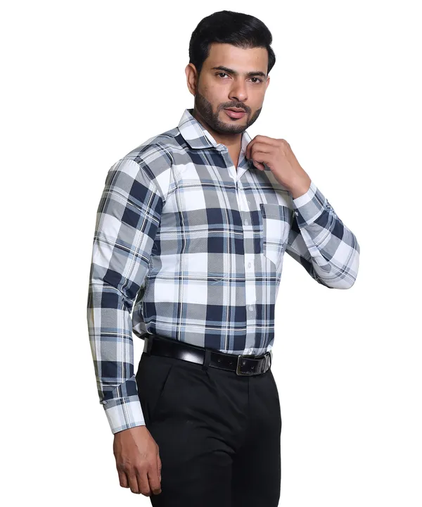Mens_Check_Shirt__Casual_&_Formal_Wear_|_Full_Sleeve_Button-Down_Shirt