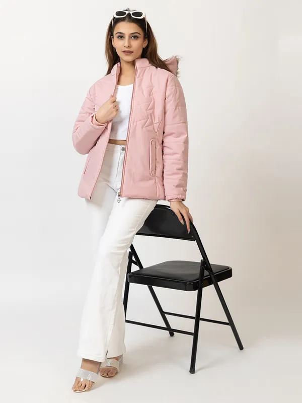 Womens_Quilted_Nylon_Winter_Jacket_-_Full_Sleeve_Hooded_Puffer_with_Zipper_Pockets