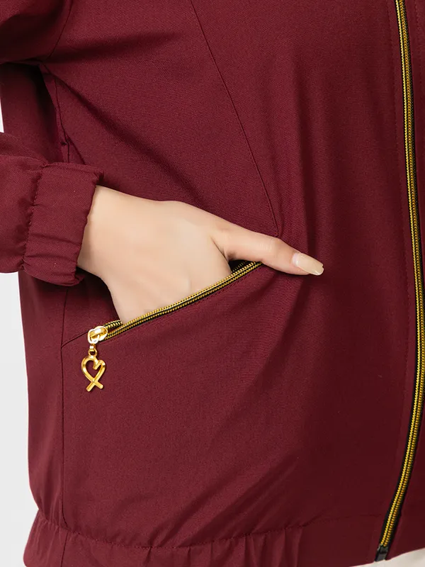 ELVINO_Womens_Stylish_Lightweight_Windcheater_Jacket_with_Two_Zipper_Pockets