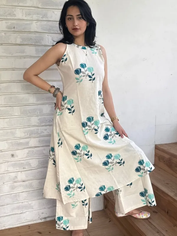 Premium_Floral_Cotton_Kurti_Palazzo_Set_|_A-Line_Designer_Coord_Set_with_Ankle-Length_Pant