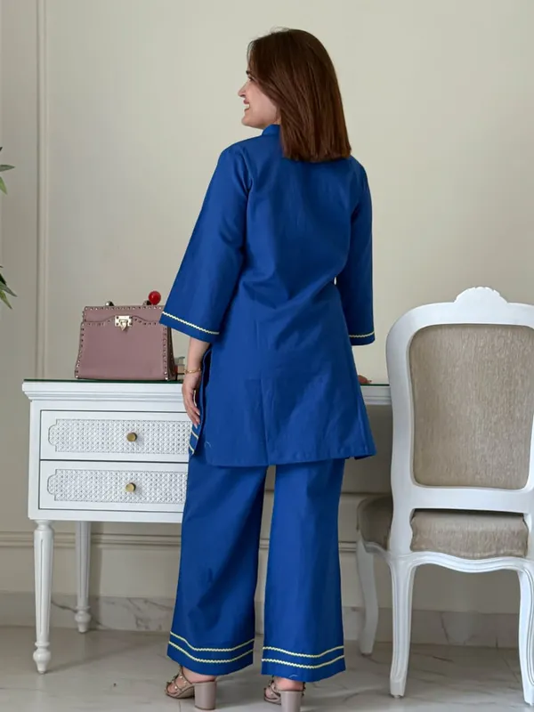 Blue_Heavy_Cotton_Co-Ord_Set_For_Women