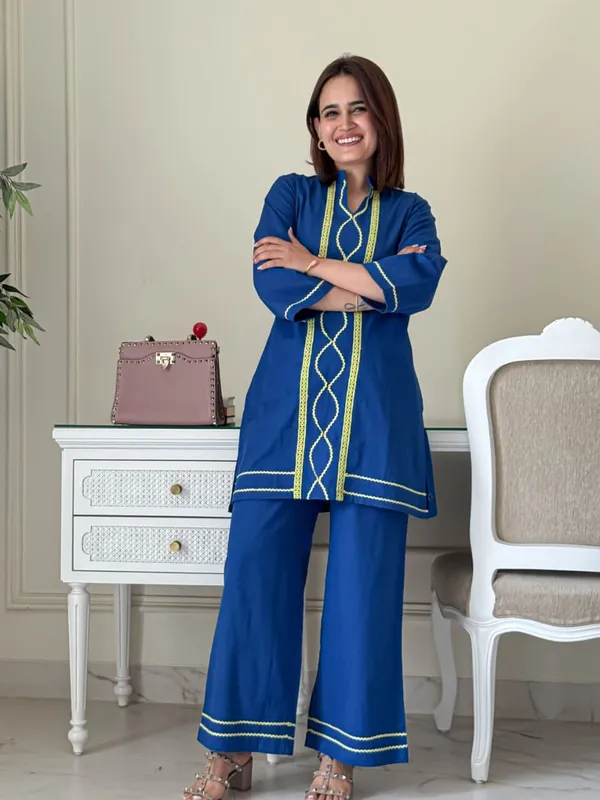 Blue_Heavy_Cotton_Co-Ord_Set_For_Women