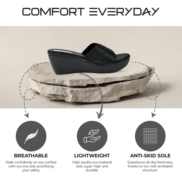 Black_Leather_Premium_Slipper_For_Women_&_Girls