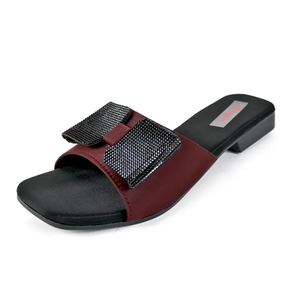 Brown_Leather_Premium_Butterfly_Flat_Slipper_For_Women_&_Girls