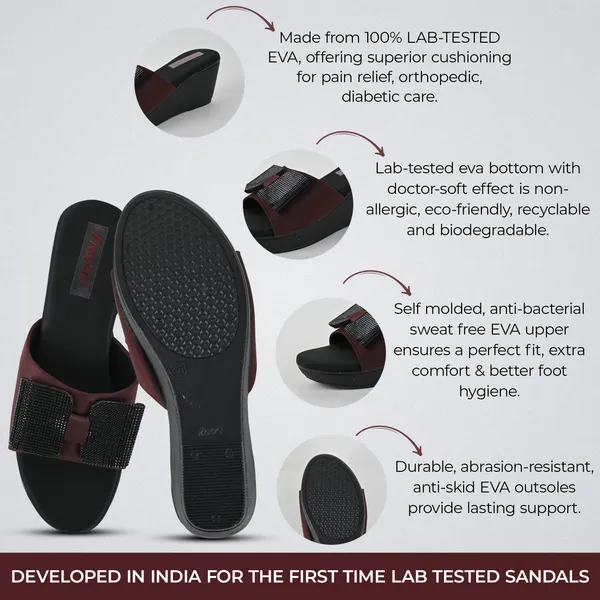 Brown_Leather_Premium_Butterfly_Slipper_For_Women_&_Girls