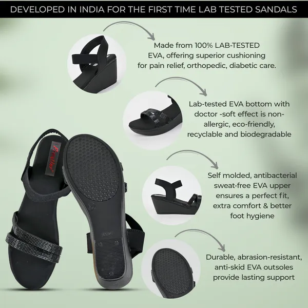 Black_Leather_Premium_Sandals_For_Women_&_Girls