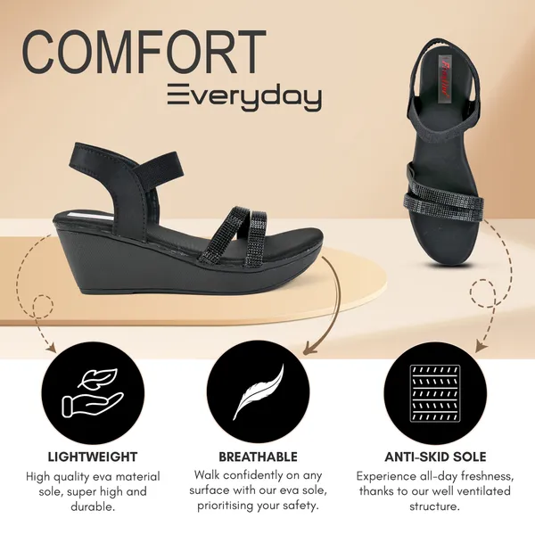 Black_Leather_Premium_Sandals_For_Women_&_Girls