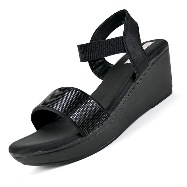Black_Leather_Premium_Sandals_For_Women_&_Girls
