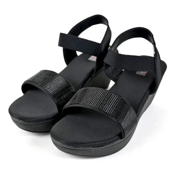 Black_Leather_Premium_Sandals_For_Women_&_Girls