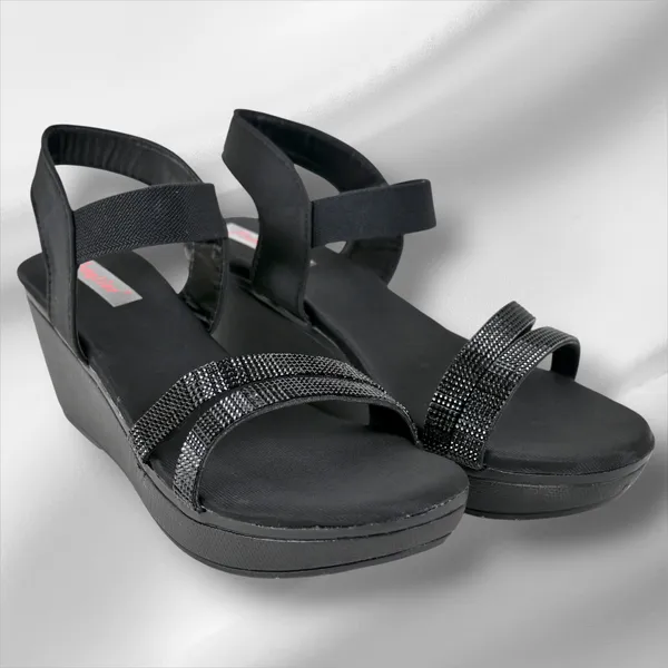 Black_Leather_Premium_Sandals_For_Women_&_Girls