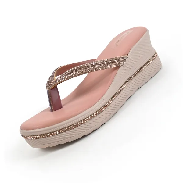 Elegant_Peach_Fancy_Slipper_For_Girls