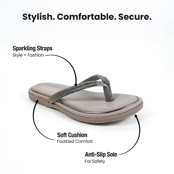 Elegant_Grey_Fancy_Slipper_For_Girls