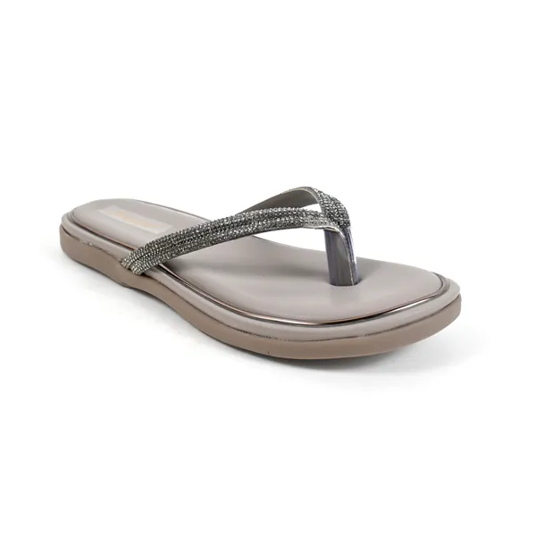 Elegant_Grey_Fancy_Slipper_For_Girls
