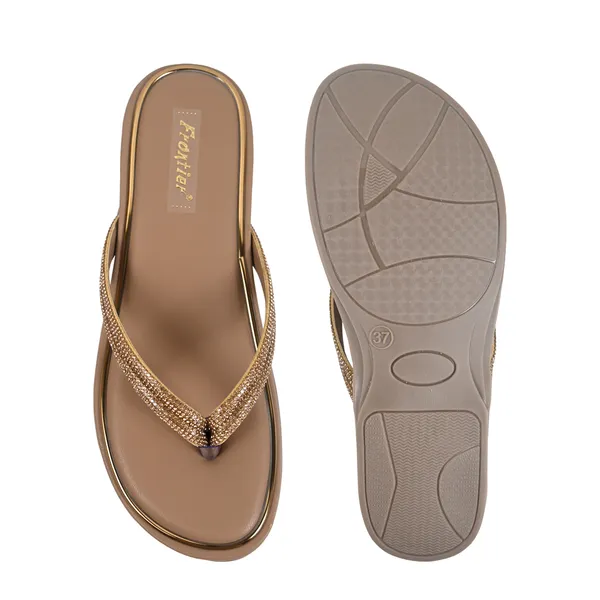 Elegant_Beige_Flat_Fancy_Slipper_For_Girls
