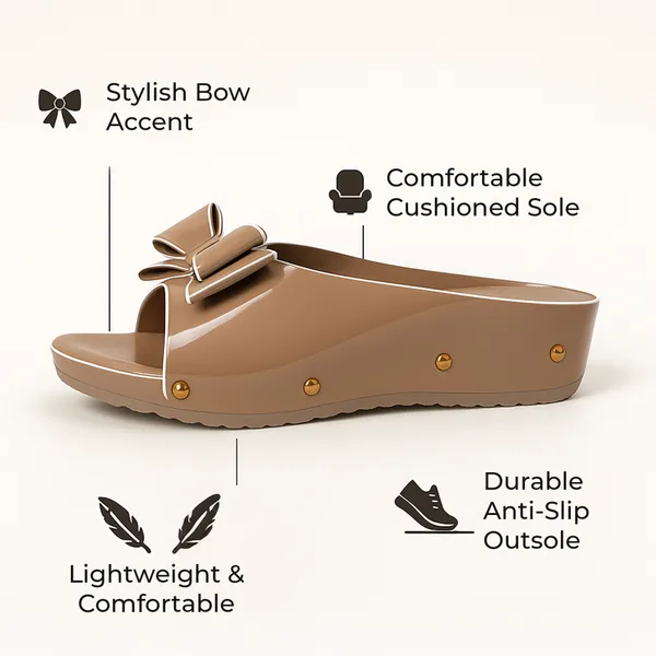 Elegant_Beige_Flower_Fancy_Slipper_For_Girls