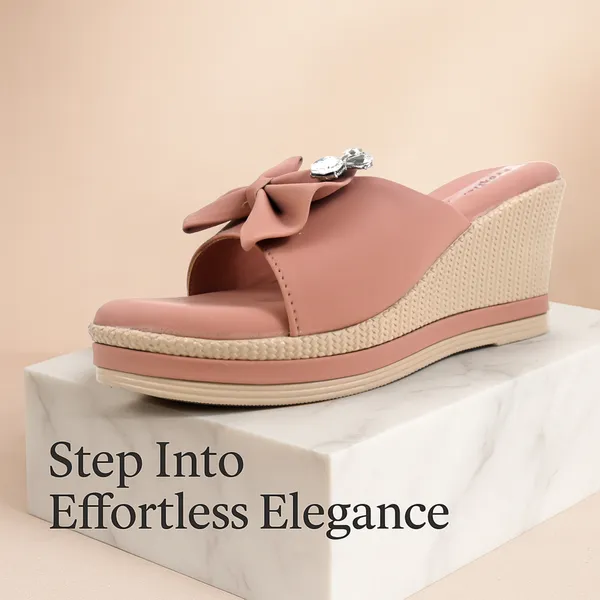 Elegant_Peach_Flower_Strep_Slipper_For_Girls