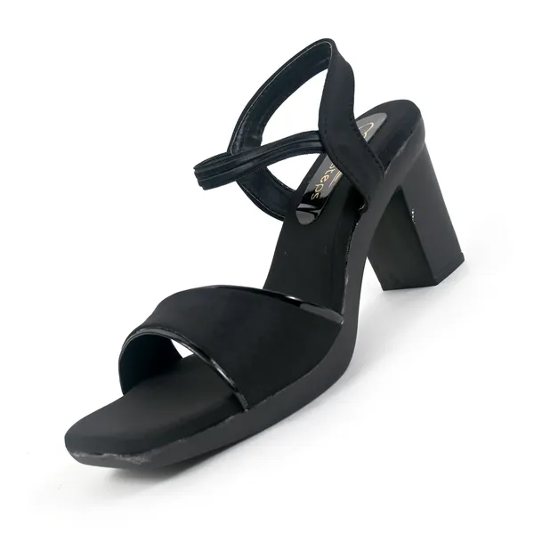 Elegant_Black_Fresh_Heel_Sandals_For_Girls