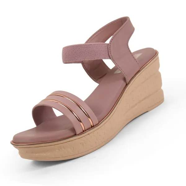 Peach_Leather_Premium_Sandals_For_Women_&_Girls