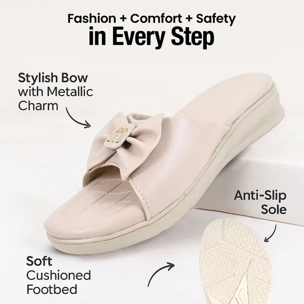 Elegant_Creame_Casual_Slippers_For_Girls