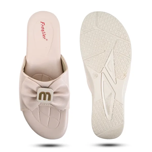 Elegant_Creame_Casual_Slippers_For_Girls