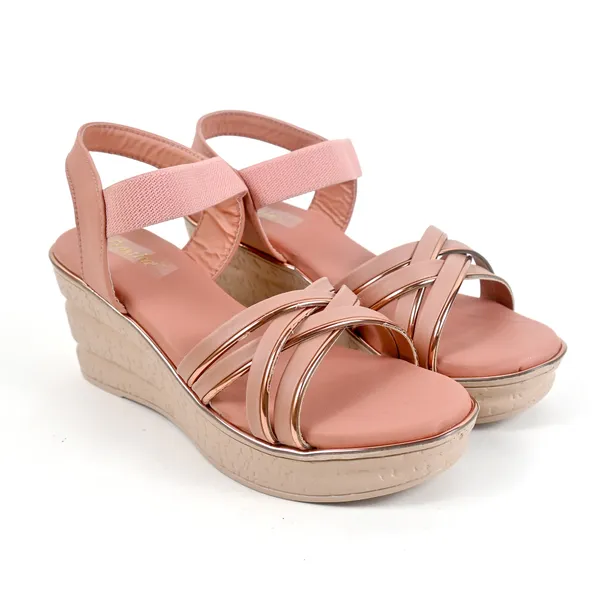 Peach_Leather_Premium_Fancy_Sandals_For_Women_&_Girls