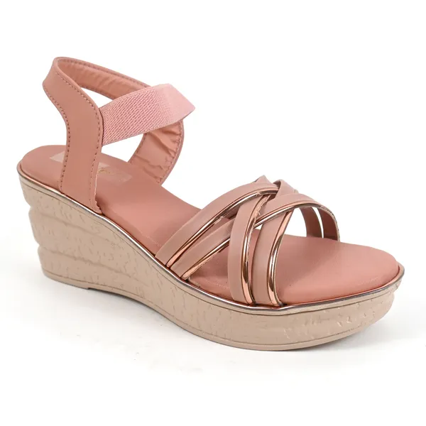 Peach_Leather_Premium_Fancy_Sandals_For_Women_&_Girls