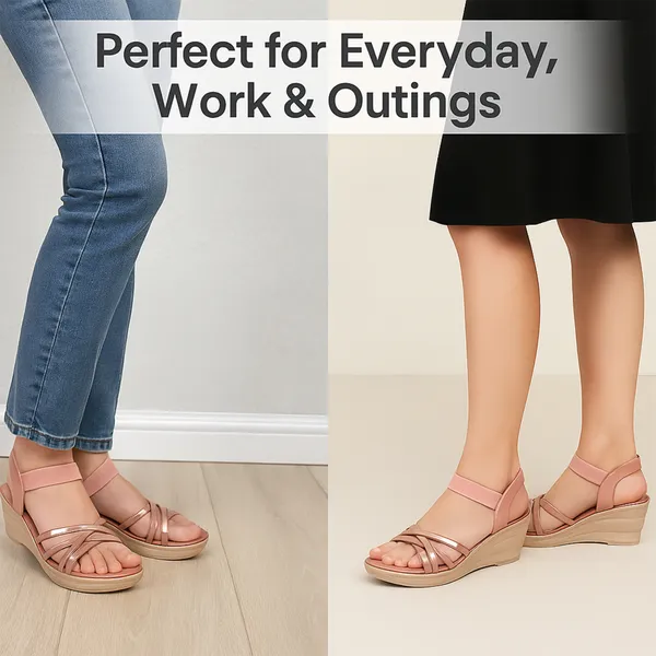 Peach_Leather_Premium_Fancy_Sandals_For_Women_&_Girls