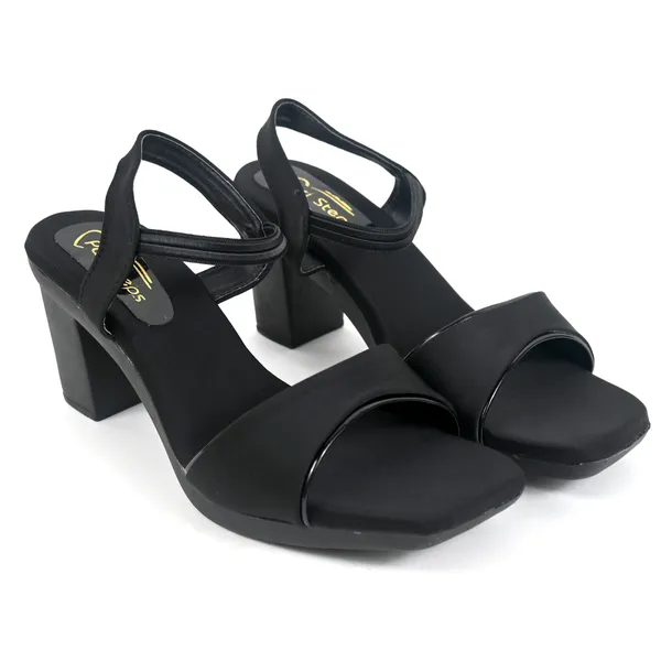 Black_Leather_Premium_Sandals_For_Women_&_Girls