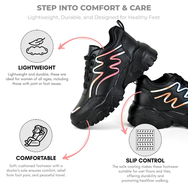 Black_Pvc_Premium_Shoes_For_Women_&_Girls