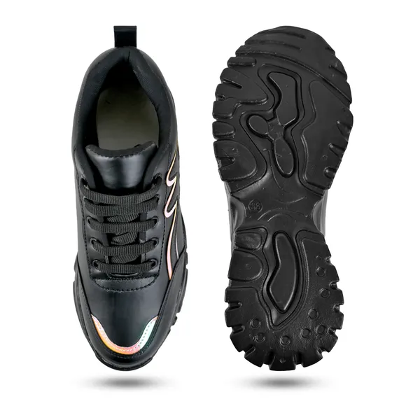 Black_Pvc_Premium_Shoes_For_Women_&_Girls