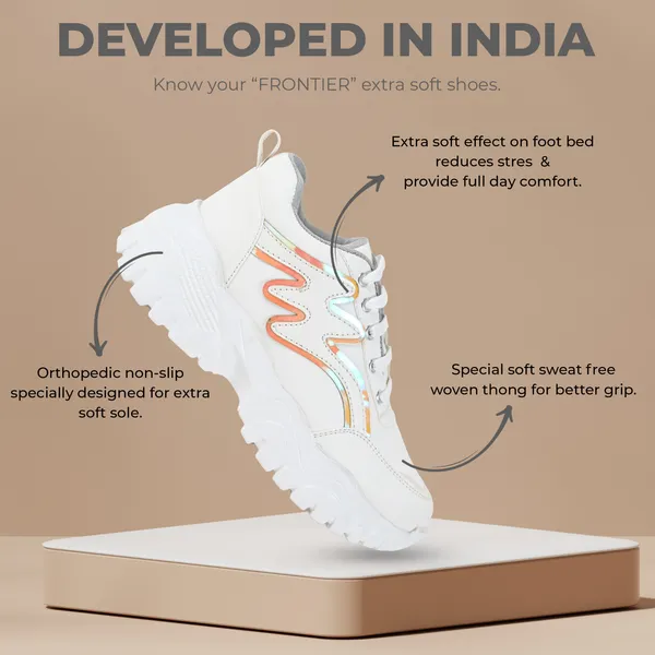 White_Pvc_Premium_Shoes_For_Women_&_Girls